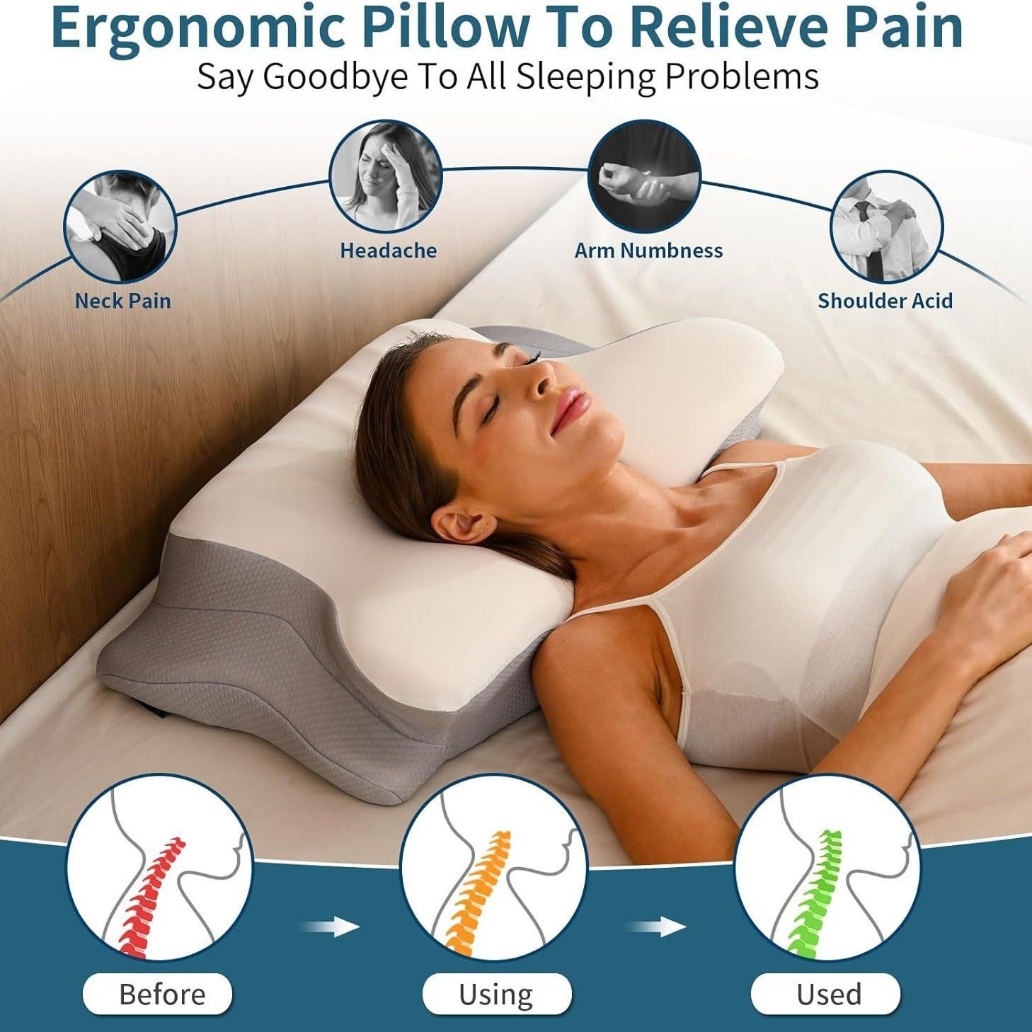 Slumbra™ Foam Pillow