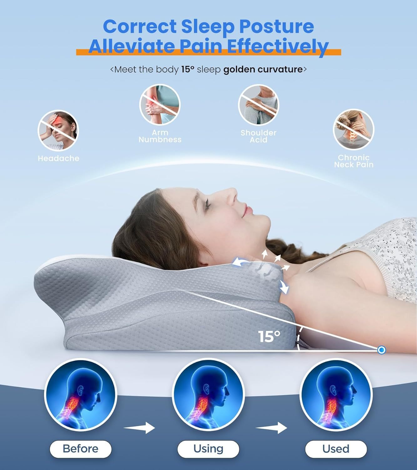 Slumbra™ Foam Pillow
