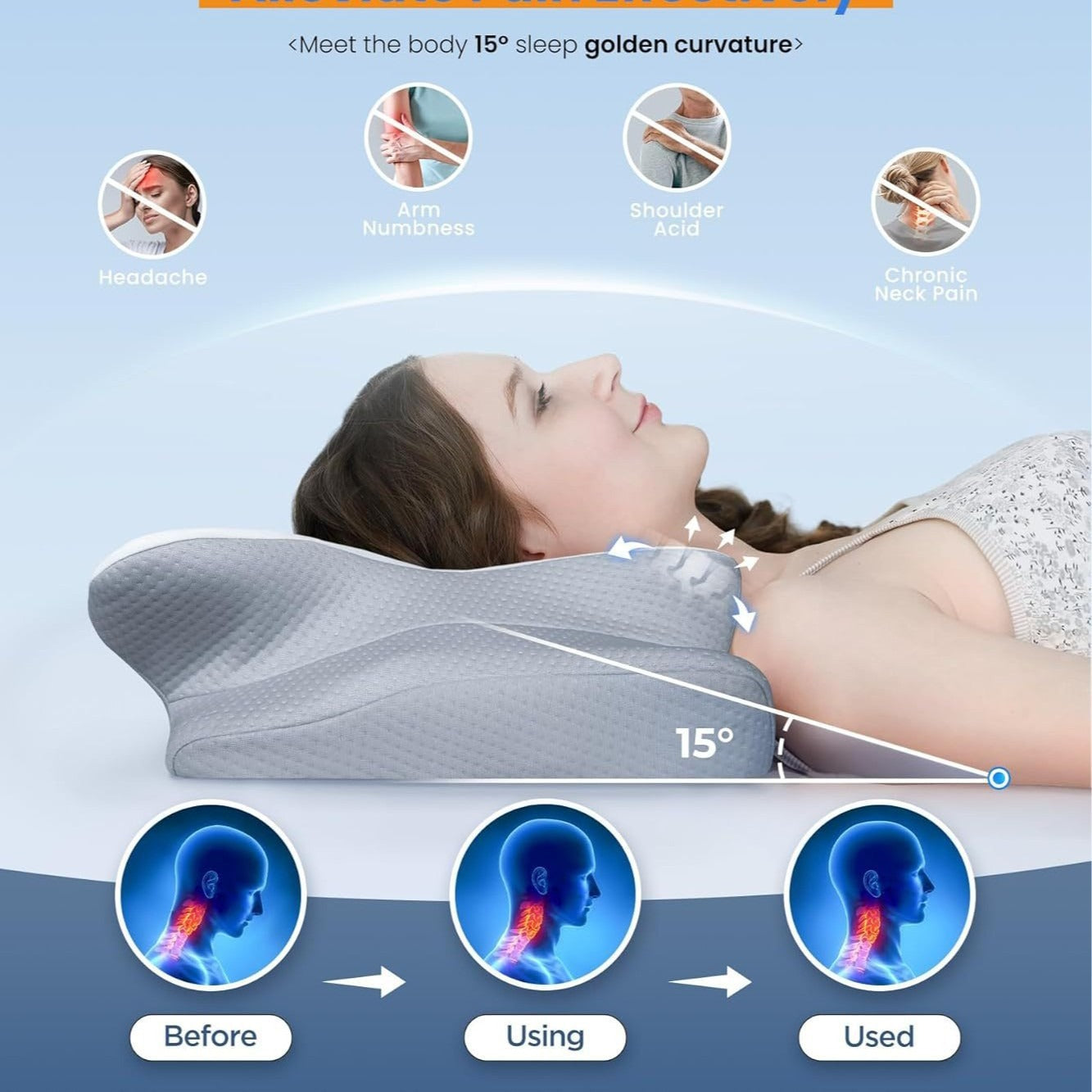 Slumbra™ Foam Pillow