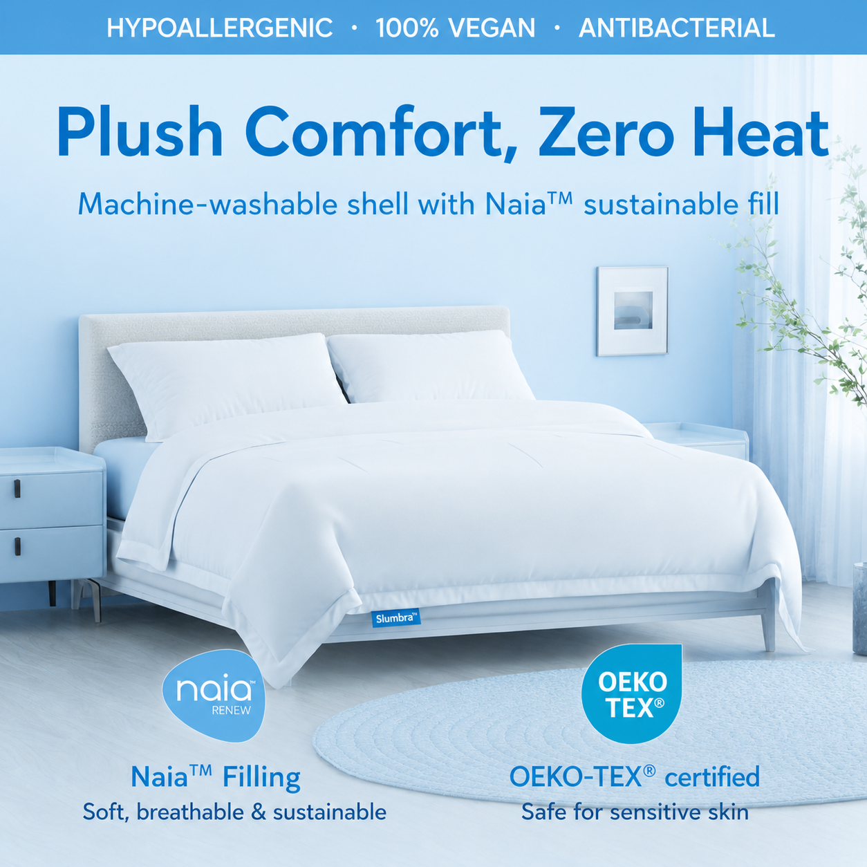 Slumbra™ Cold Cooling Comforter